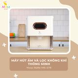 Máy hút ẩm và lọc không khí thông minh MB078 Moaz bébé