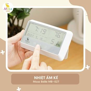 Nhiệt ẩm kế đa năng Moaz BéBé MB – 027