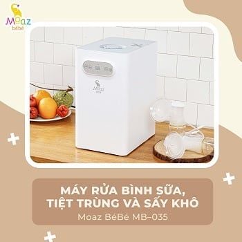 Máy rửa bình Moaz Bebe MB035