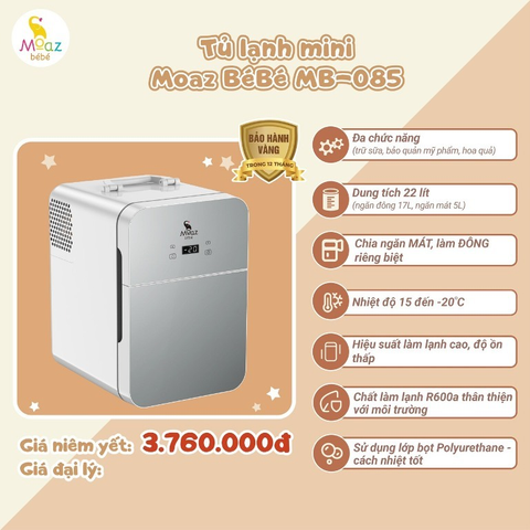 Tủ lạnh mini Moaz BéBé MB085