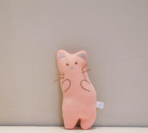 Gấu bông mèo bông màu cam Nous