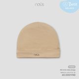 Mũ tròn màu beige NB Nous Petit