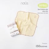 Khăn sữa Nous Bamboo (set 5 khăn)