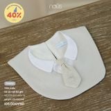 Yếm kiểu có cà vạt kẻ ghi Nous Party