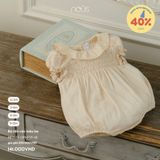 Bộ liền cộc màu be Nous Party