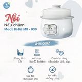 Nồi nấu chậm Moaz BeBe MB030