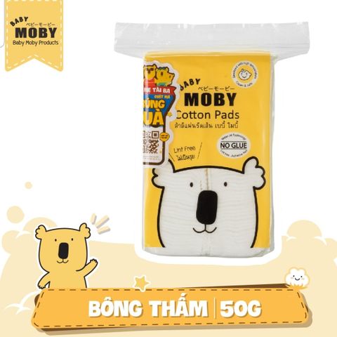 Bông thấm moby cỡ nhỏ (tẩy trang)