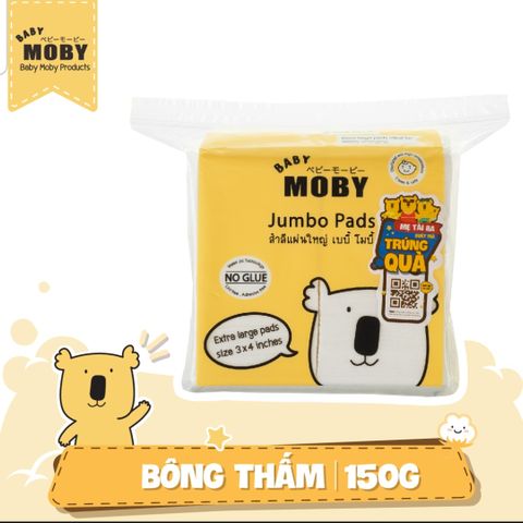 Bông thấm Moby cỡ lớn