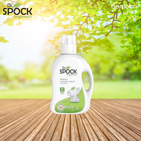 Nước giặt xả hữu cơ bồ hòn Dr. Spock Organic 0M - 800ml