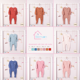 Sleepsuit dài tay cài chéo Cookie