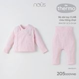 Bộ cài lệch Nous Thermo màu hồng nhạt NB