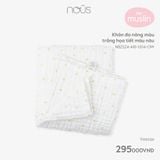 Khăn tắm Nous xô Muslin 6 lớp họa tiết ( 110x110cm )