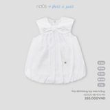 Váy dài không tay màu trắng Nous Petit à Petit