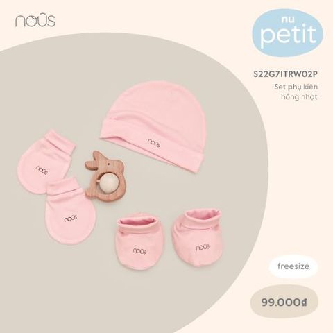 Set phụ kiện Nous hồng nhạt FS