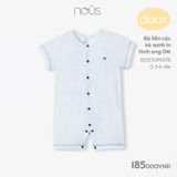 Body cộc Nous Doux kẻ in hình ong