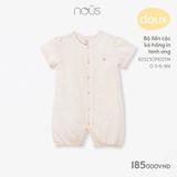 Body cộc Nous Doux kẻ in hình ong