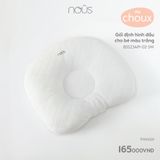 Gối Nous định hình đầu cho bé màu trắng