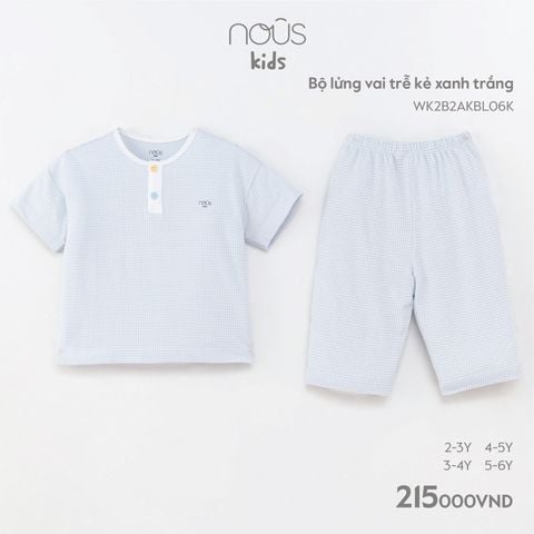 Bộ lửng vai trễ Nous Kid kẻ