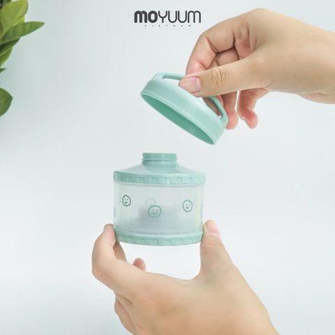 Hộp chia sữa bột 3 ngăn / 5 ngăn Moyuum - Phiên bản Happy More