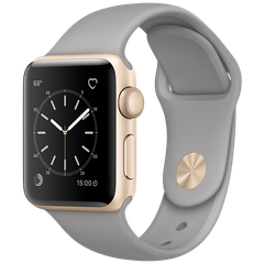 Apple Watch 2 38mm Gold Aluminum Case Sport - Concrete (MNP22)