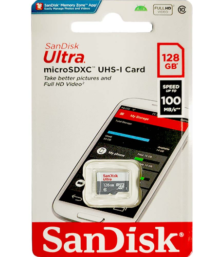 Thẻ nhớ Sandisk ultra 100mb/s 128GB