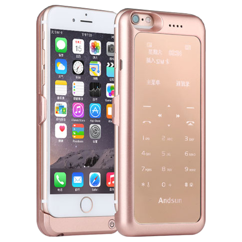 Ốp lưng iPhone 6/6S kiêm pin sạc hỗ trợ sim thẻ nhớ Andsun