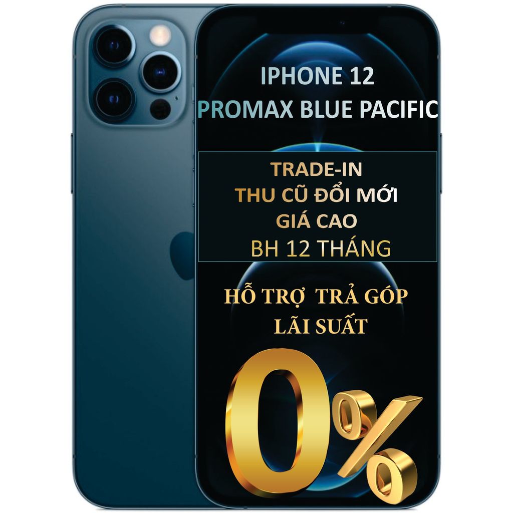 IPHONE 12 PROMAX (BLUE PACIFIC)