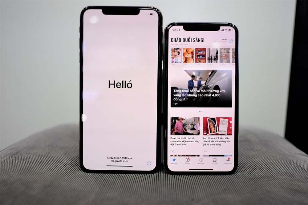 Nên dùng iPhone Xs Max Hong Kong 2 sim hay 1 sim và 1 eSim