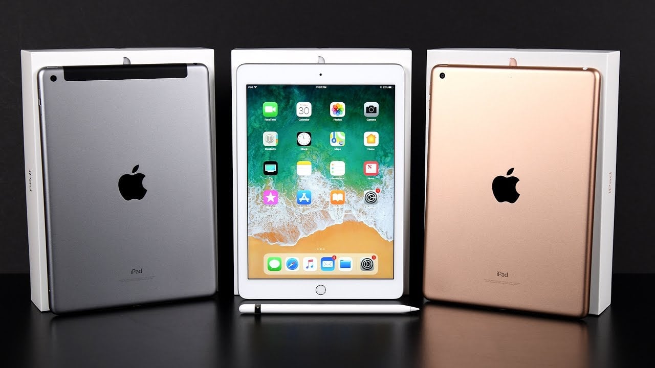 Giới thiệu iPad gen 6 (iPad 2018)