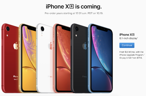 iPhone XR