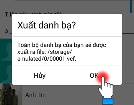 Chuyển danh bạ từ Android sang iPhone