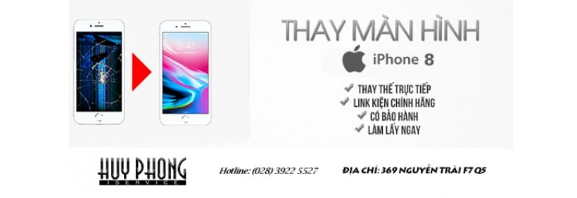 Tìm hiểu các loại màn hình để thay màn hình iPhone 8