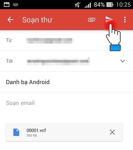 Chuyển danh bạ từ Android sang iPhone