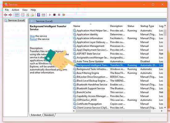Khắc phục lỗi Full Disk 100 win 10