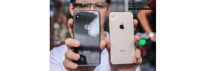 Nên mua iphone X hay iphone 8