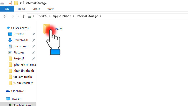 Copy ảnh từ iPhone vào máy tính Copy ảnh từ iPhone vào máy tính