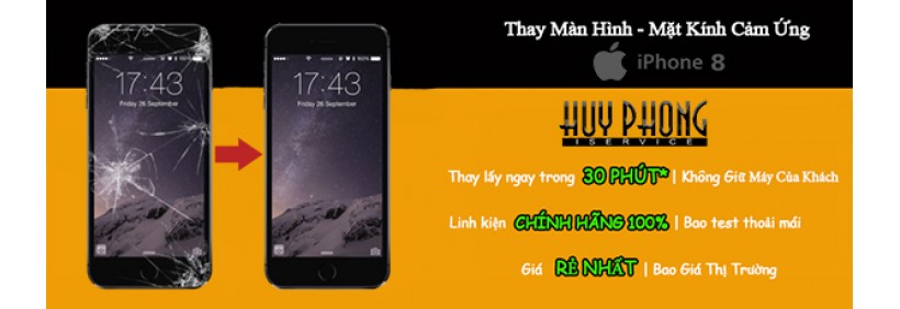 Lưu ý bạn cần nắm rõ trước khi thay màn hình iPhone 8