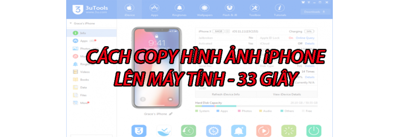 Copy ảnh từ iPhone sang máy tính bằng iTunes