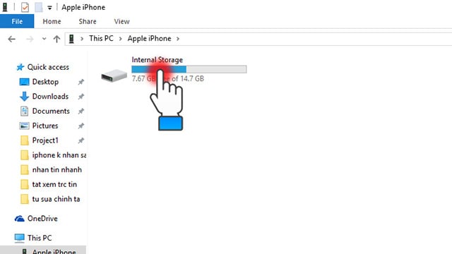 Copy ảnh từ iPhone vào máy tính Copy ảnh từ iPhone vào máy tính