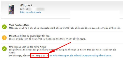 Kiểm tra ngày kích hoạt iPhone