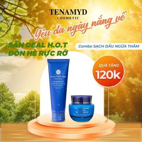  COMBO: SẠCH DẦU NGỪA THÂM - GIÁ 749.000đ 