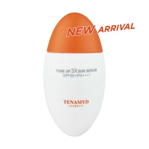  Tinh chất dưỡng da chống nắng & nâng tông SPF 50+/PA++++ - TENAMYD TONE UP 3X SUN SERUM SPF 50+/PA++++/ tuýp/ 55g 