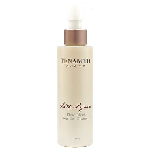  Gel rửa mặt Dành cho da lão hoá - TENAMYD SILK LAGOON TIME BLOCK SOFT GEL CLEANSER/ Chai/ 120ml 