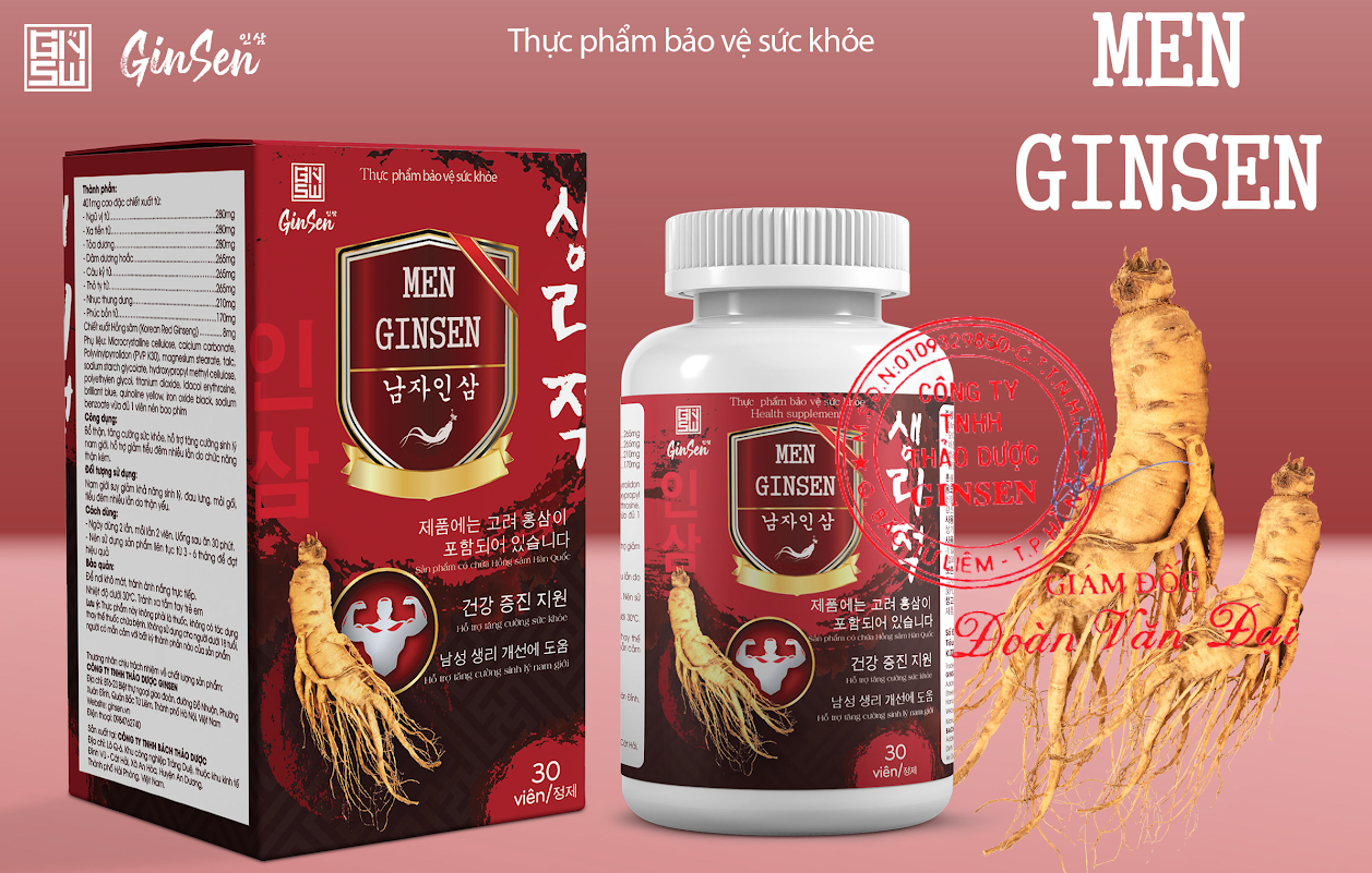 MEN GINSEN – Thảo Mộc Việt