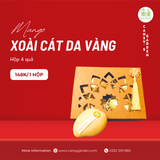 Xoài Cát Da Vàng Hộp 4 Trái