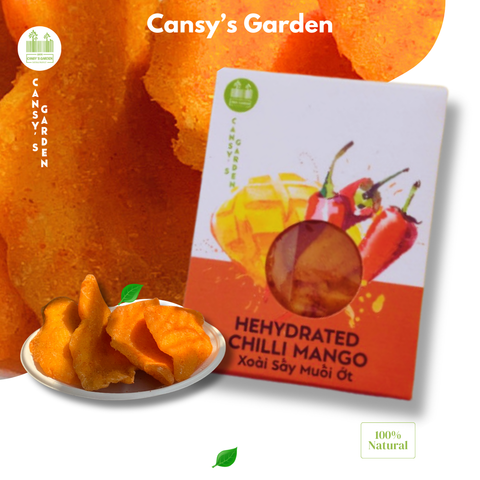 Hộp 80gr - Vị Muối Ớt Xoài Sấy Dẻo