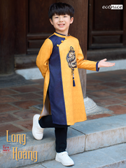 Áo dài cách tân bé trai Econice Long Hoàng