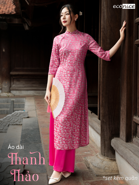 Set áo dài cách tân nữ Econice Thanh Thảo