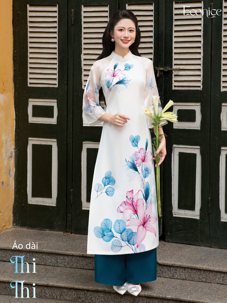 Set áo dài cách tân nữ Econice Thi Thi