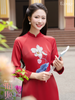 Set áo dài cách tân nữ Econice Thi Hoa